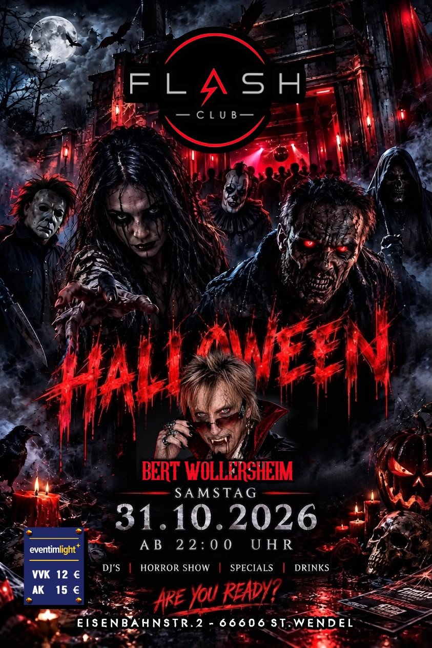 Halloween Night mit Bert Wollersheim